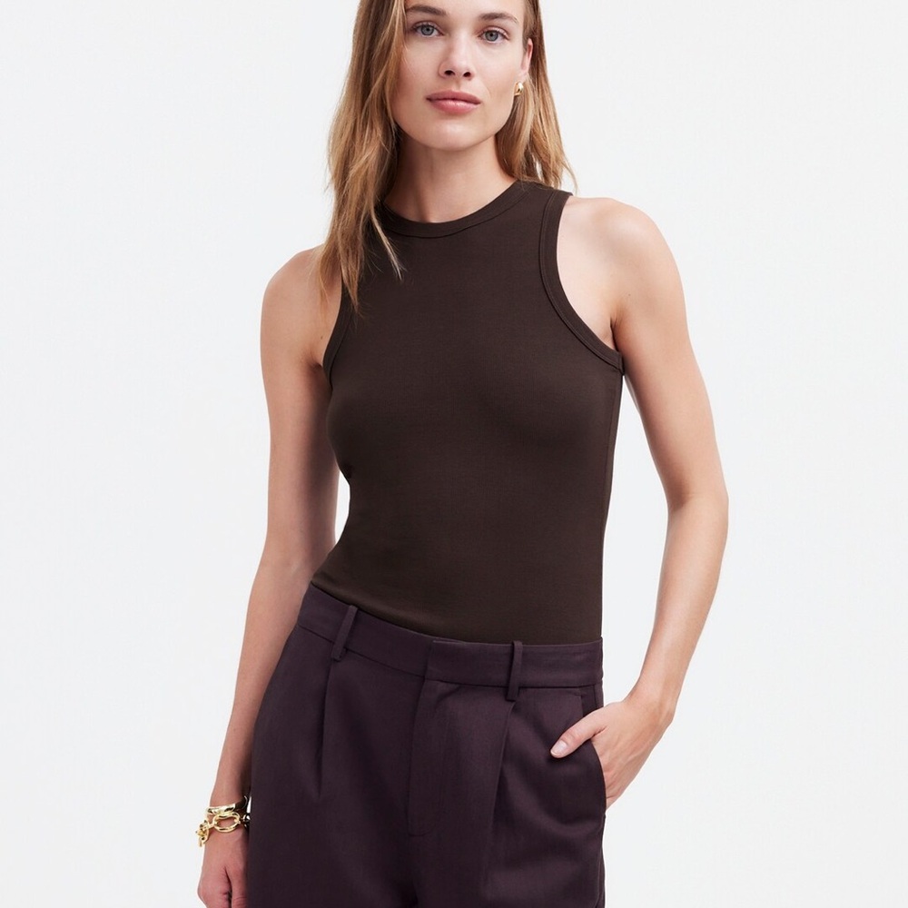 Madewell Brown Tank Top